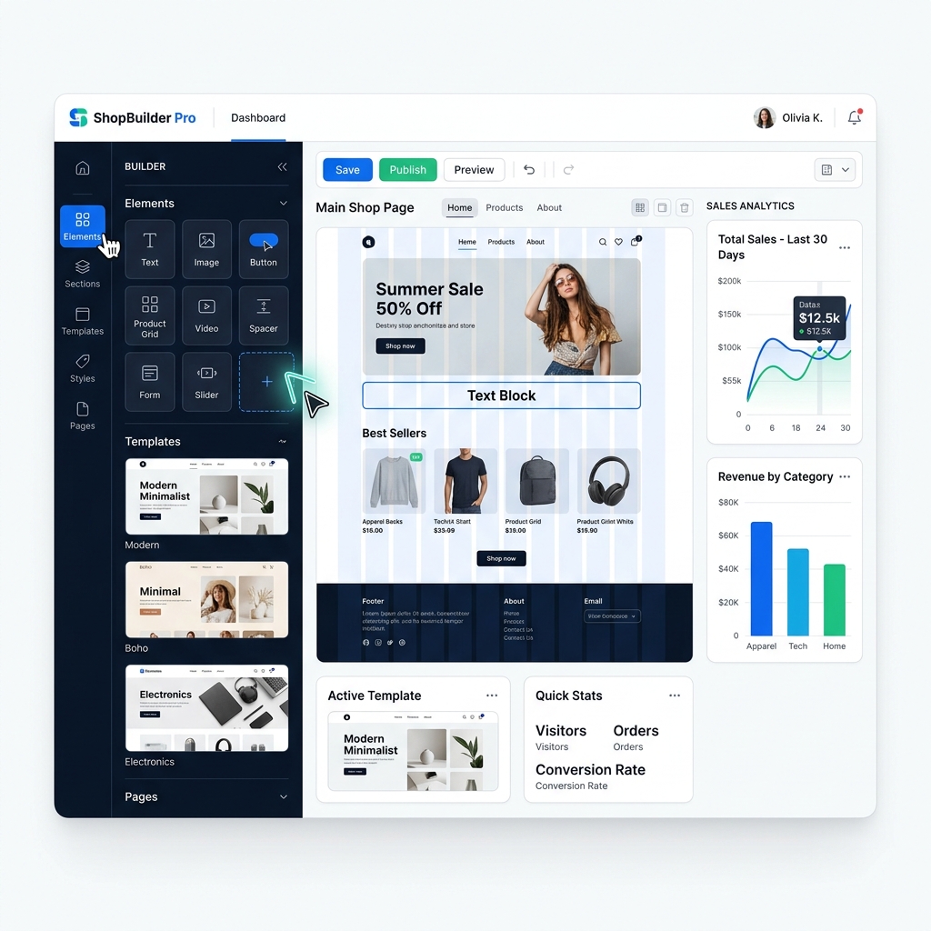 Screenshot of bizurl.vercel.app